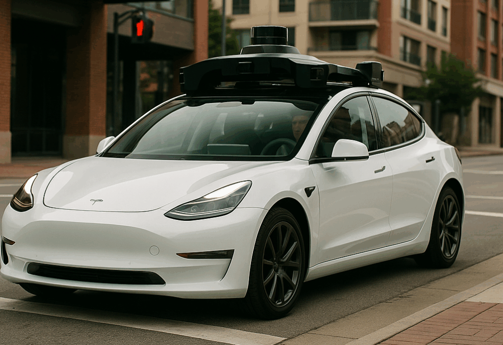 Robottaxi van Tesla